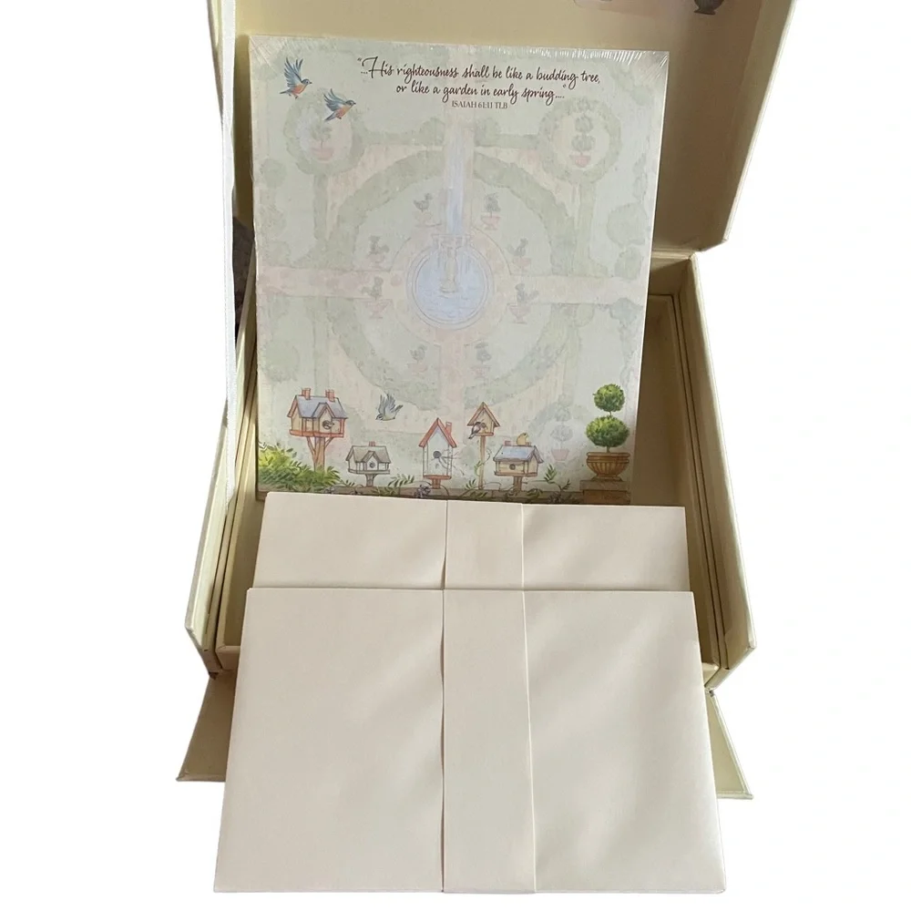 DAYSPRING Inspirational Stationery Box Set The Masters Garden 107-Pieces